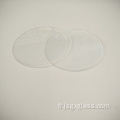 Verre Borosilicate Transparent Rond 3.3